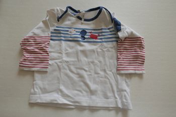 Tee-shirt manches longues 6 mois