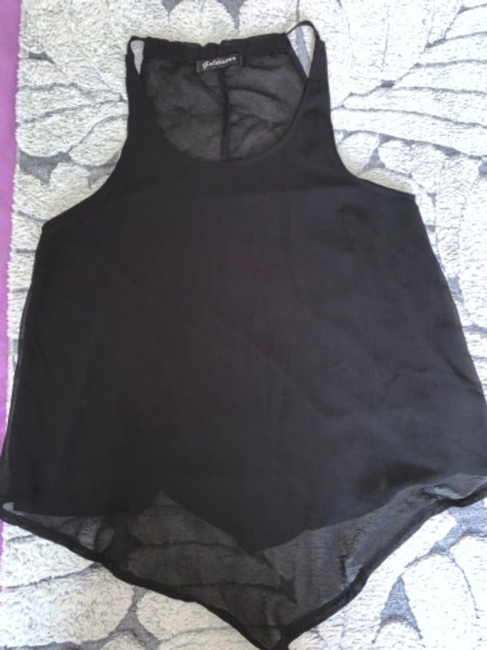 Débardeur fluide asymetrique