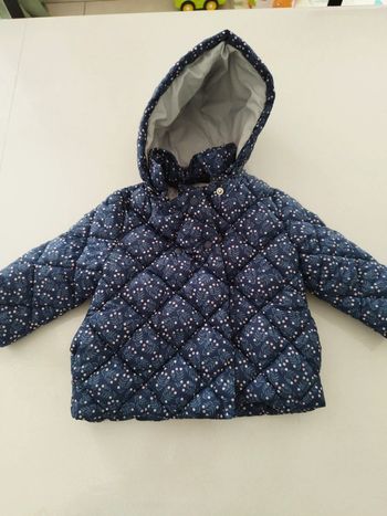 Manteau doudoune bébé fille 12 mois
