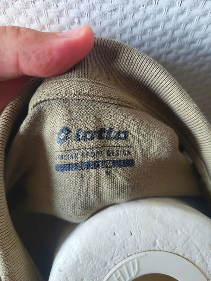Joli polo Lotto Vintage taille M - photo numéro 4
