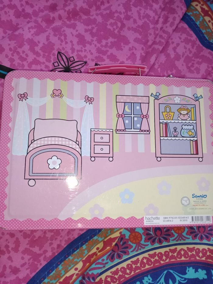 Malette, Valisette aimantée hello kitty - photo numéro 2