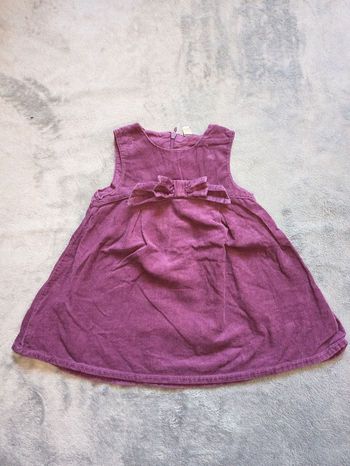 Robe côtelée 6 mois