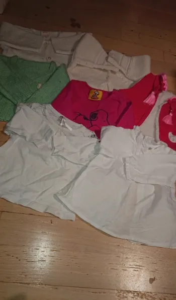 Lot de tee shirt manches longues et gilet 3 mois