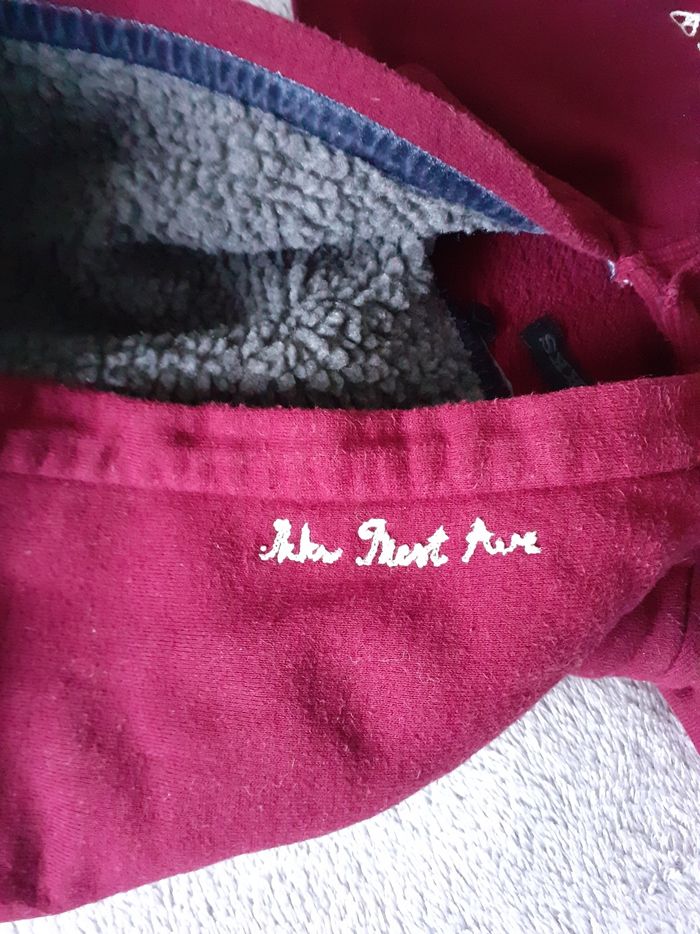 Veste fille molletonnée à capuche 14 ans rose foncé - photo numéro 6