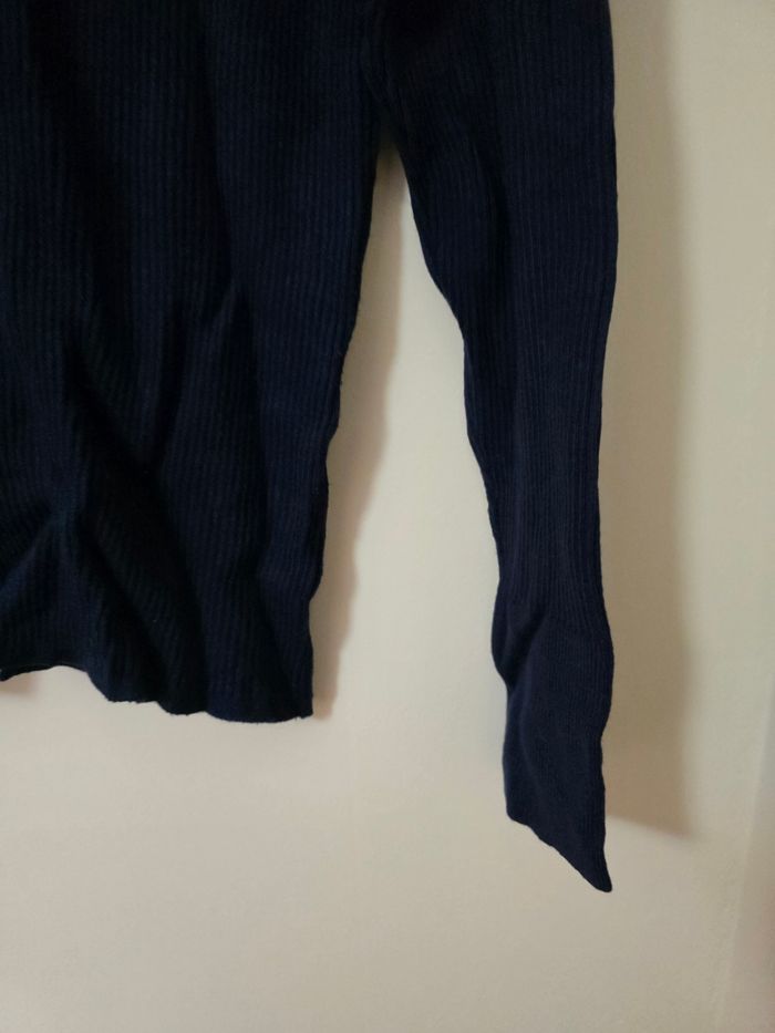 Pull col rond marine - photo numéro 6