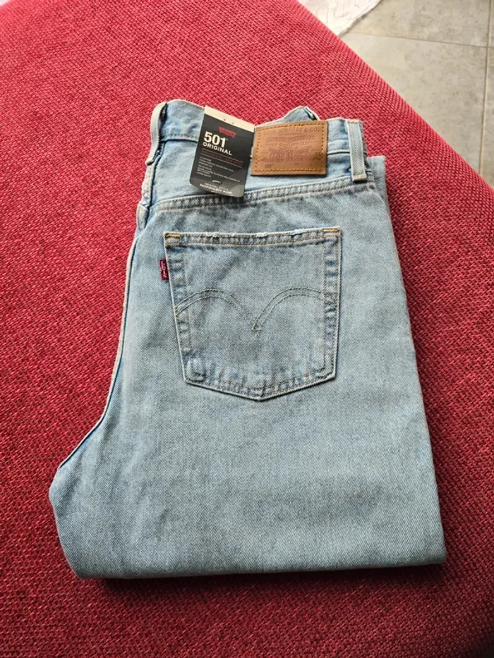 Levi's 501 original avec strass neuf - photo numéro 6