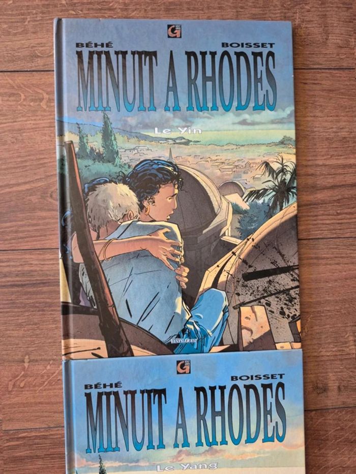 Lot de 2 bandes dessinées Minuit à Rhodes - photo numéro 2