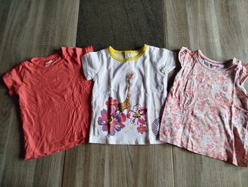 Lot t-shirts 12 mois