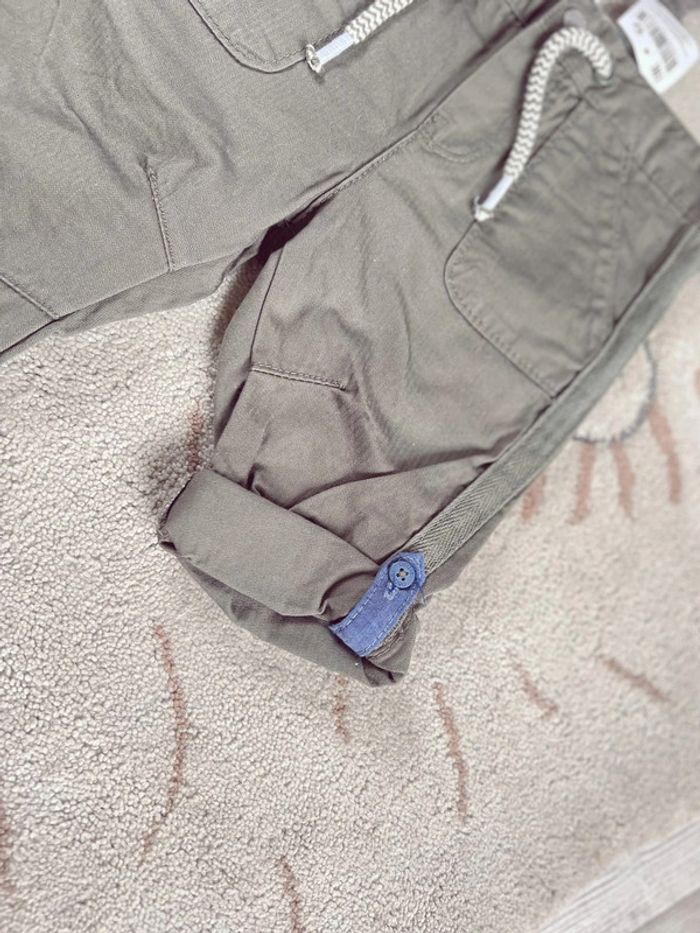 Pantalon kaki obaibi neuf 6 mois - photo numéro 4