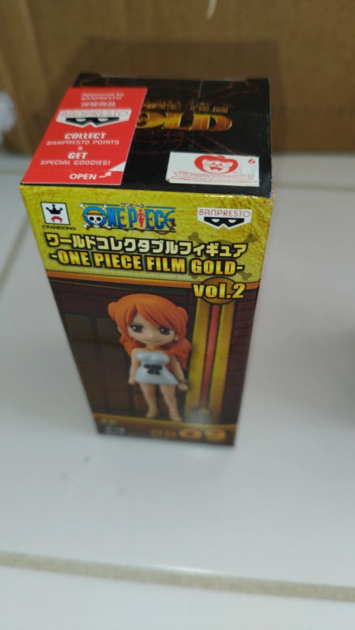 Figurine One Piece WCF Nami Film Gold vol 2 World Collectable Figure