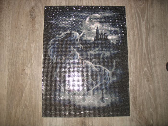 LOT DE 2 TABLEAUX PAINTING DIAMANT - 30 x 40 CM - n°01 - photo numéro 3