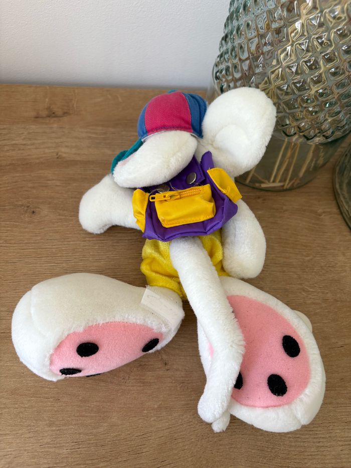 Peluche Diddl vintage casquette sac à dos - photo numéro 4