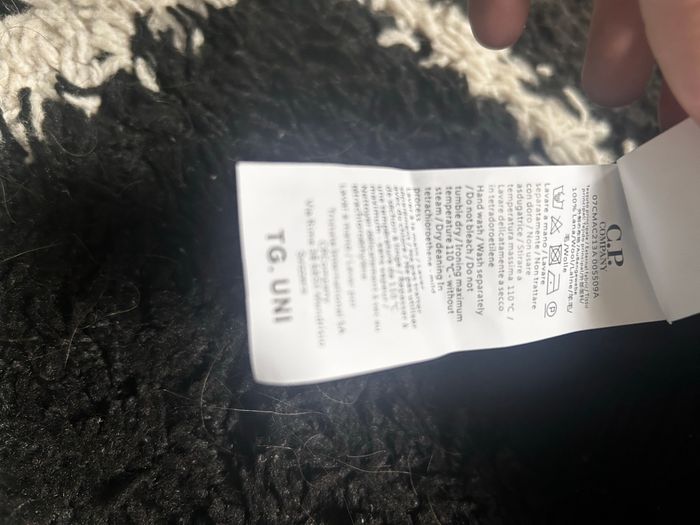 Bonnet cp company noir - photo numéro 6