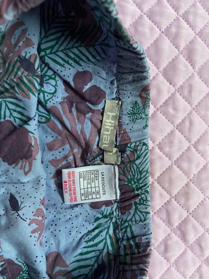 Jupe mauve a motif - photo numéro 2