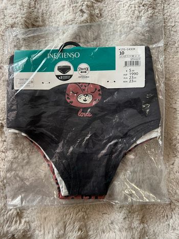Lot de 3 slips fille 10 ans
