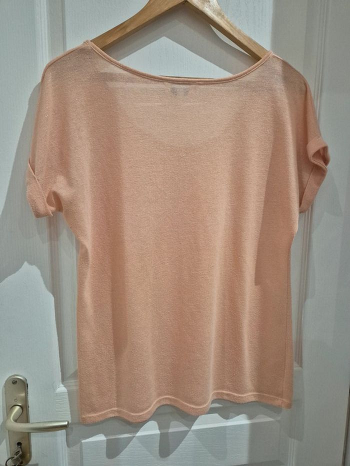 T-shirt rose irisé #newlook L - photo numéro 5