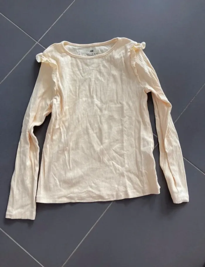 T shirt manches longues h&m 8-10 ans neuf