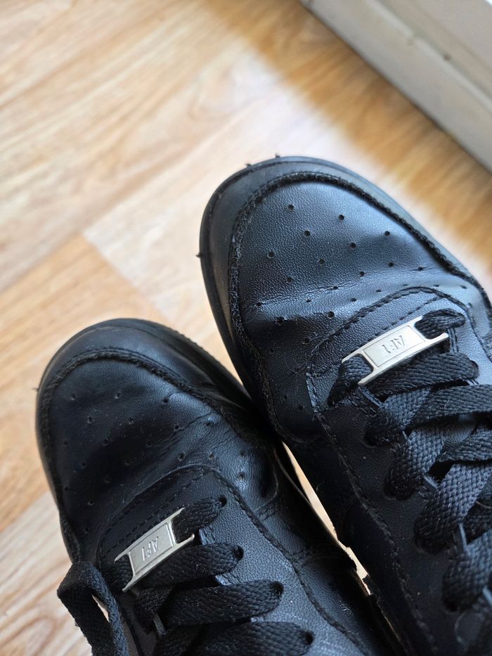 Basket nike Air force 1 noire 38 - photo numéro 3