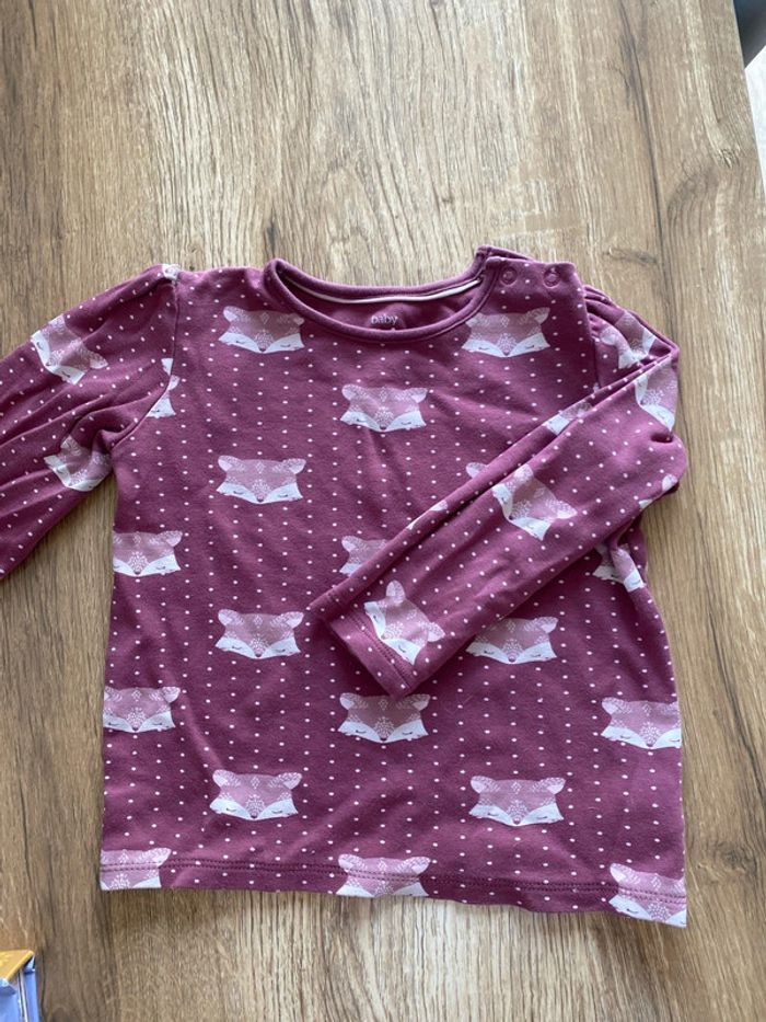 T-shirt manche longue taille 3 ans