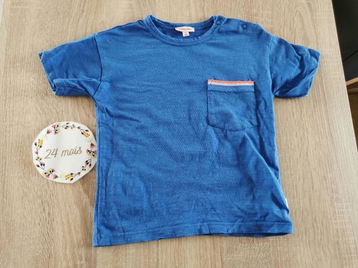 Lot de 3 t-shirts manches courtes bébé garçon 2ans catimini - photo numéro 2