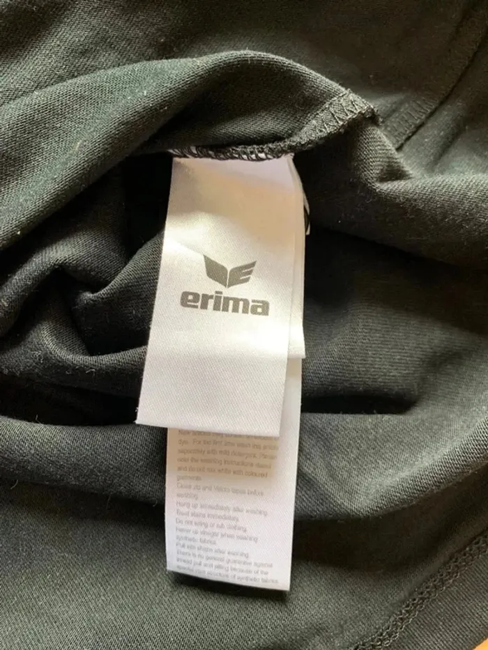 Polo noir sport homme erima taille S - photo numéro 4