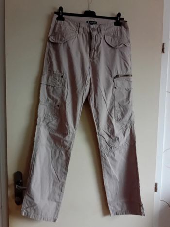 Pantalon cargo beige Taille 38