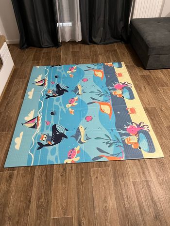 Tapis de jeux réversible/ éveil & motricité neuf