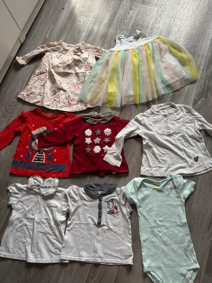Très gros lot de vêtement fille 1 ans - photo numéro 6