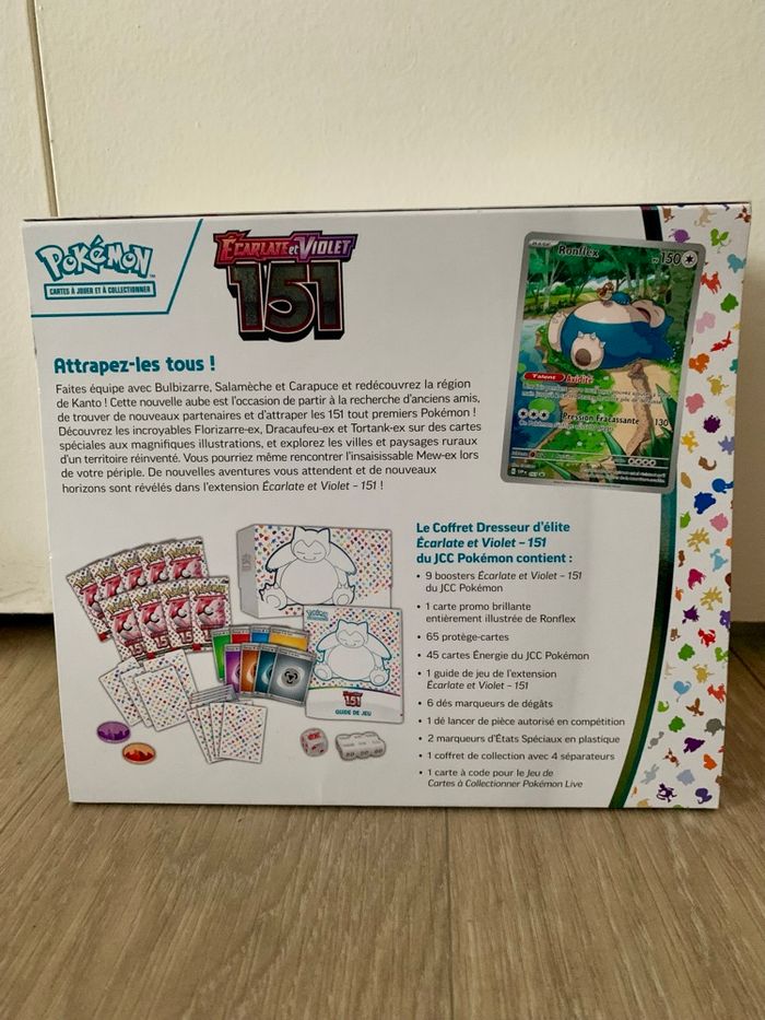 ETB - Coffret Dresseur d’Élite 151 Ronflex avec goodies - photo numéro 4