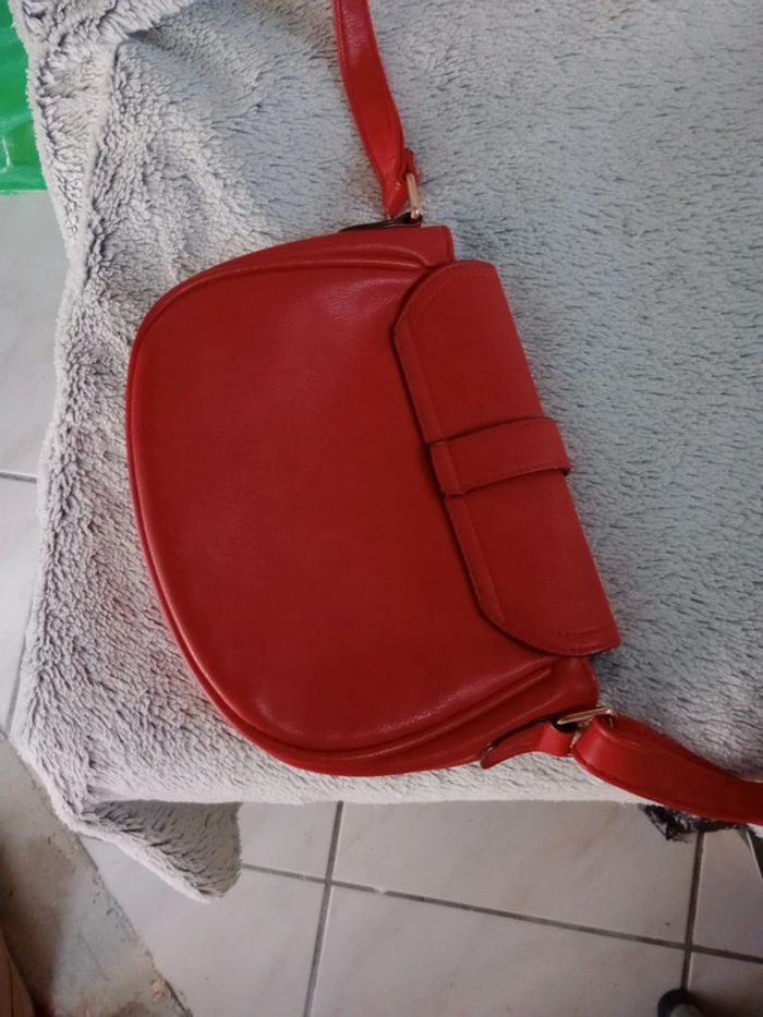 Sac rouge femme c 78 - photo numéro 4