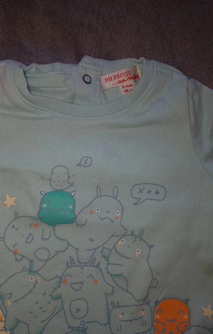 Ensemble bodie et jeans 6 mois - photo numéro 3