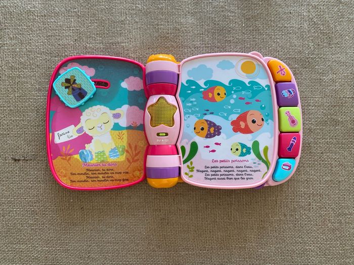 Super livre enchanté des Baby loulous rose Vtech - photo numéro 2
