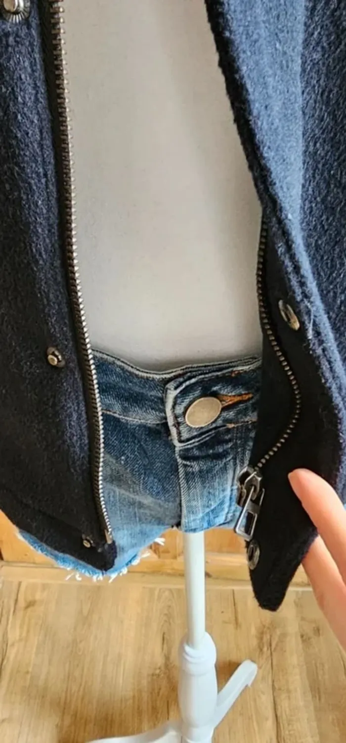 Veste caban Zara Marine 9 ans - photo numéro 7