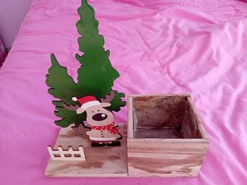 Décoration de Noël en bois