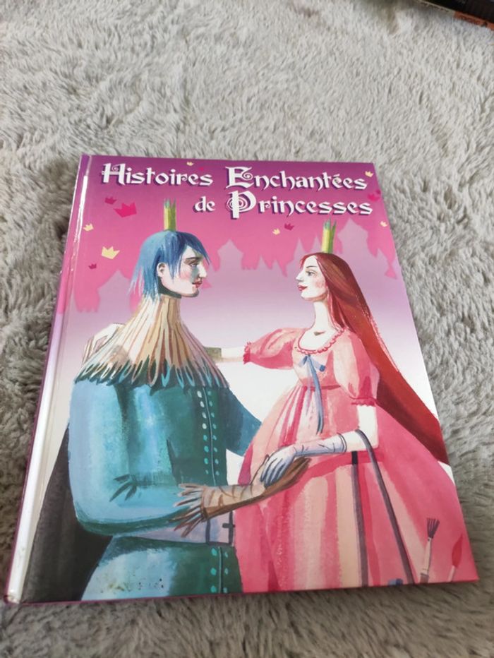 Livre enfant histoires enchantées de princesses