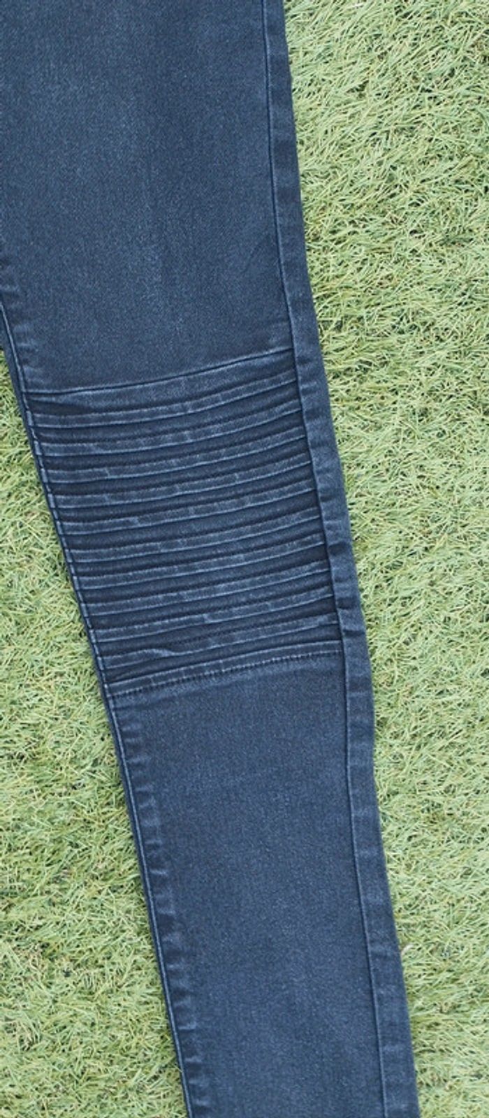 Pantalon jeans noir - photo numéro 3