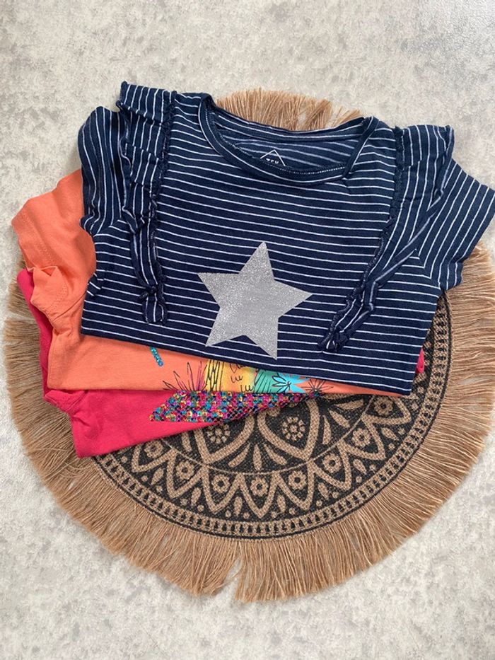 Lot tshirts fille Tex