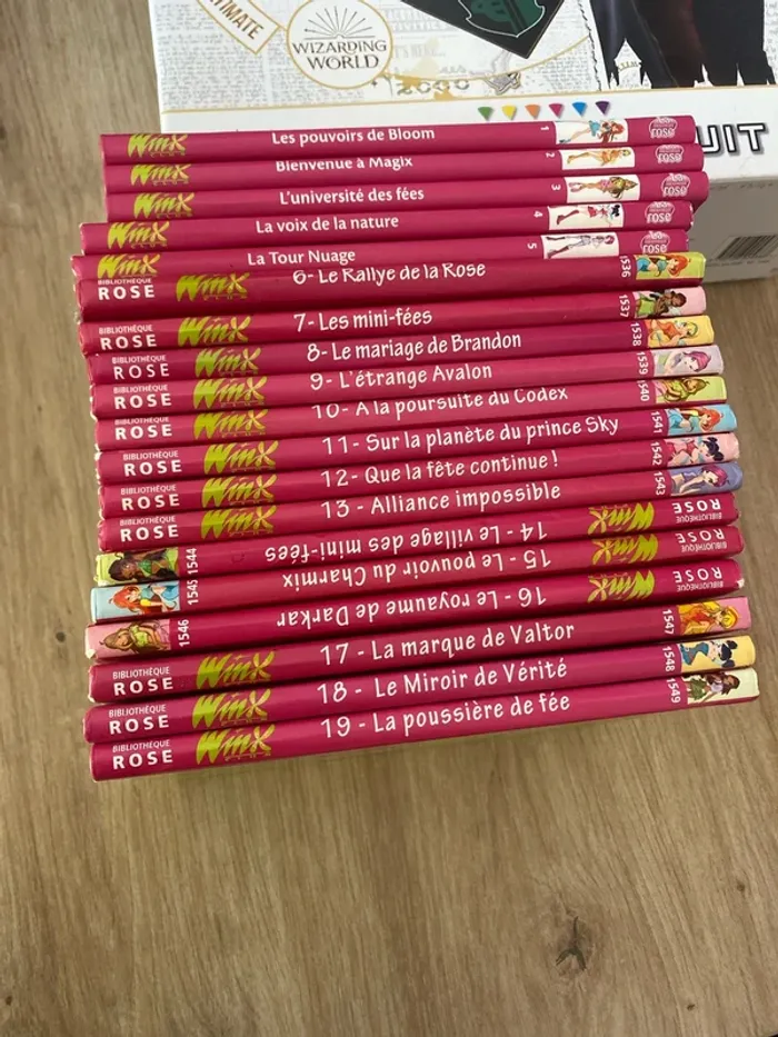 Livre de poche winx