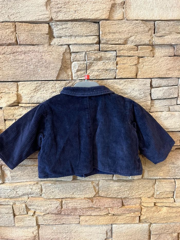 Veste velours 3 mois - photo numéro 2