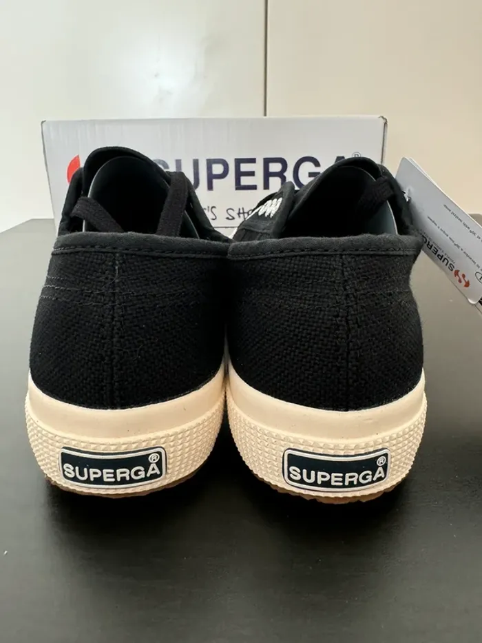 Superga 2750 COTU Classic black white taille 36 - photo numéro 4