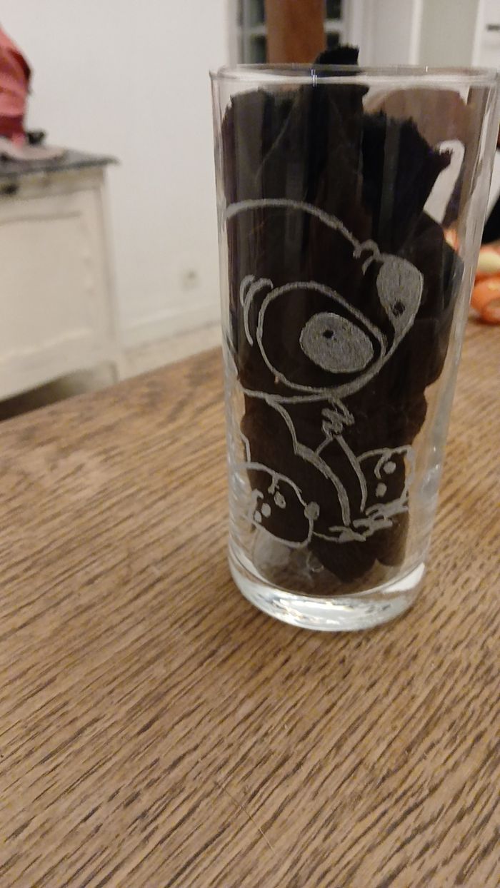 Verre gravée - photo numéro 2