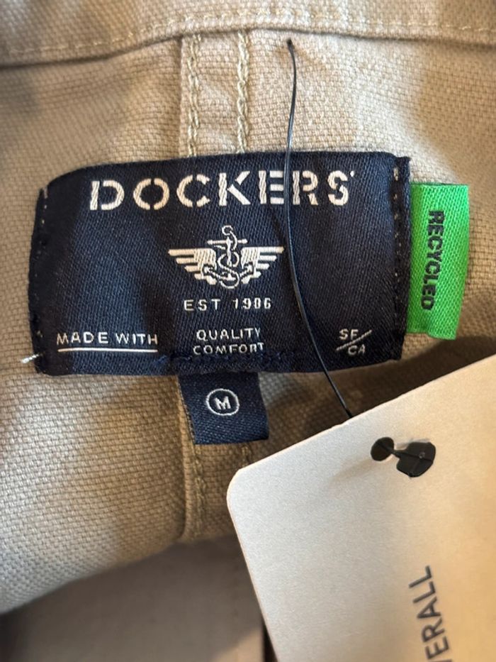 Magnifique combinaison salopette neuve kaki Dockers Levis taille 38 - photo numéro 9