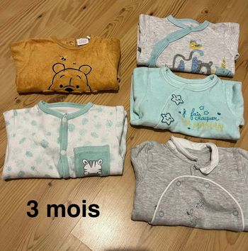 Lot de 5 pyjamas