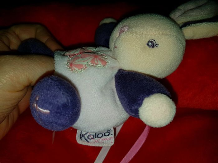 Sublime lapin Kaloo rose et violet - photo numéro 4