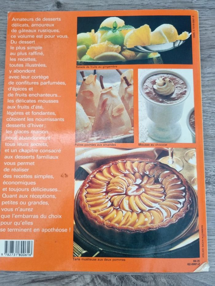 Livre de recette les desserts - photo numéro 2