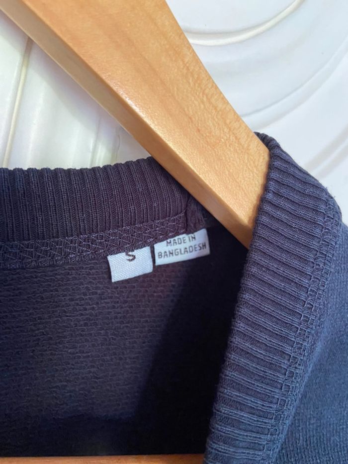 Sweat-shirt Jack&Jones bleu marine taille S/16 ans - photo numéro 5