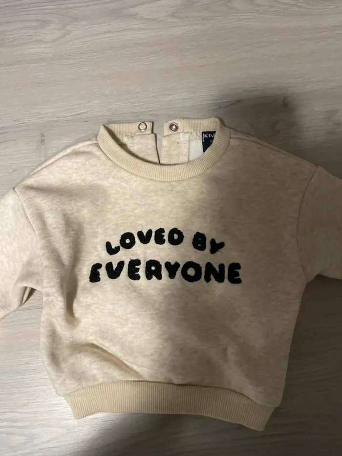 Pull beige kiabi - photo numéro 2