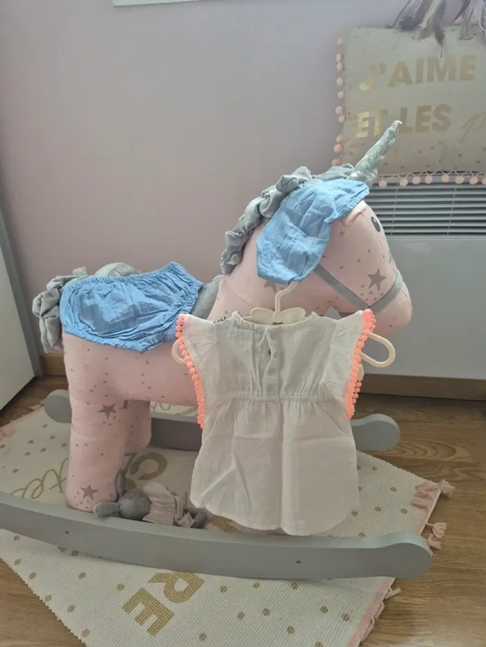 Tunique 3 mois creeks + bloomer + bandeau - photo numéro 2