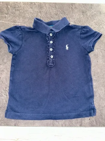 Polo Ralph Lauren fille - Taille 4 ans - Bleu marine