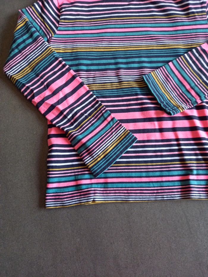 Tee Shirt manches longues col roulé 8 ans - photo numéro 3